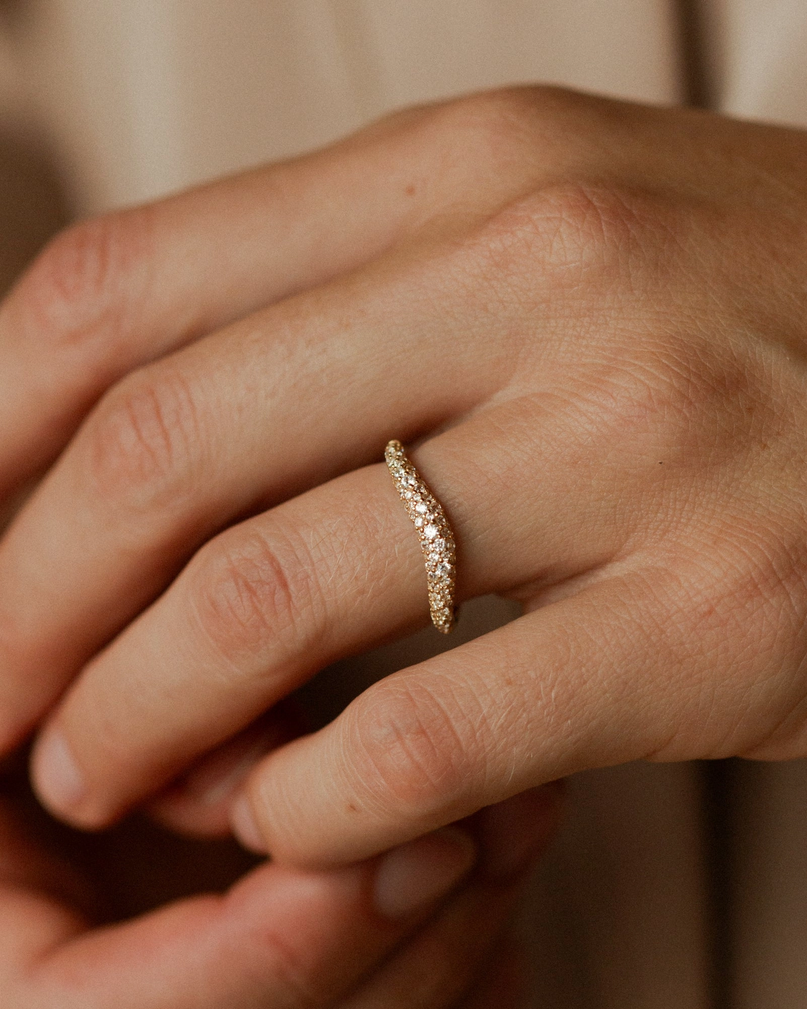 Vintage Pop Pav?? Flow Ring