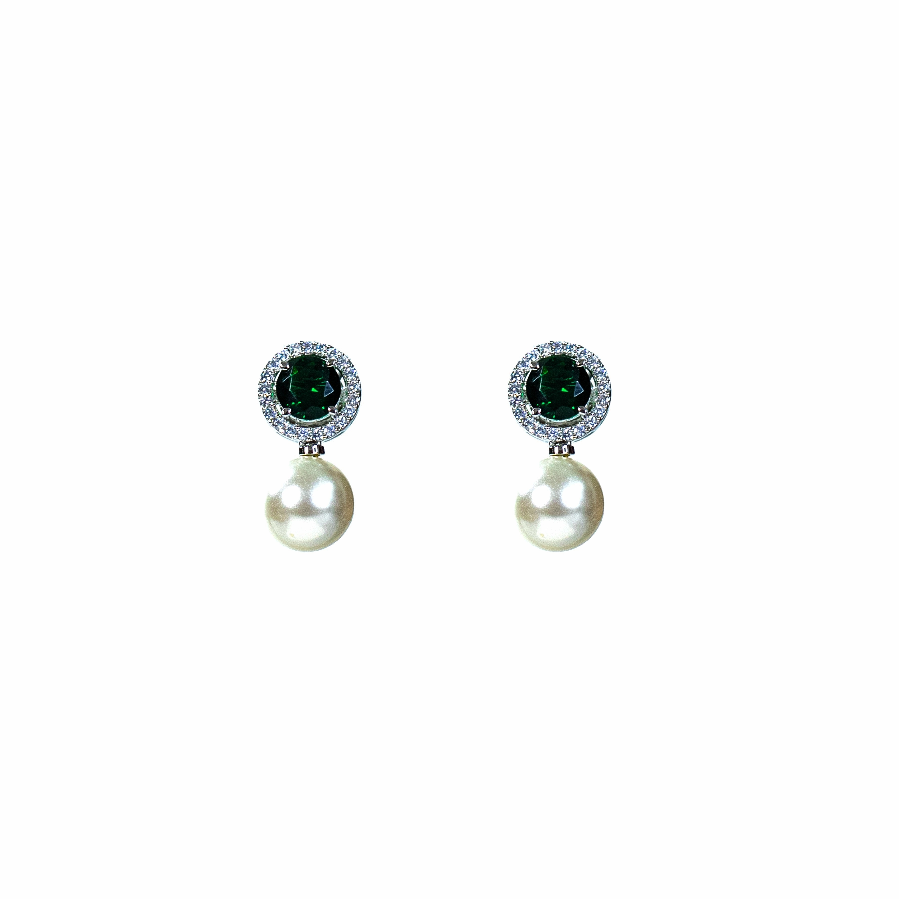 Pretty Touch Timeless Accessory Minimella pearl round stud earring