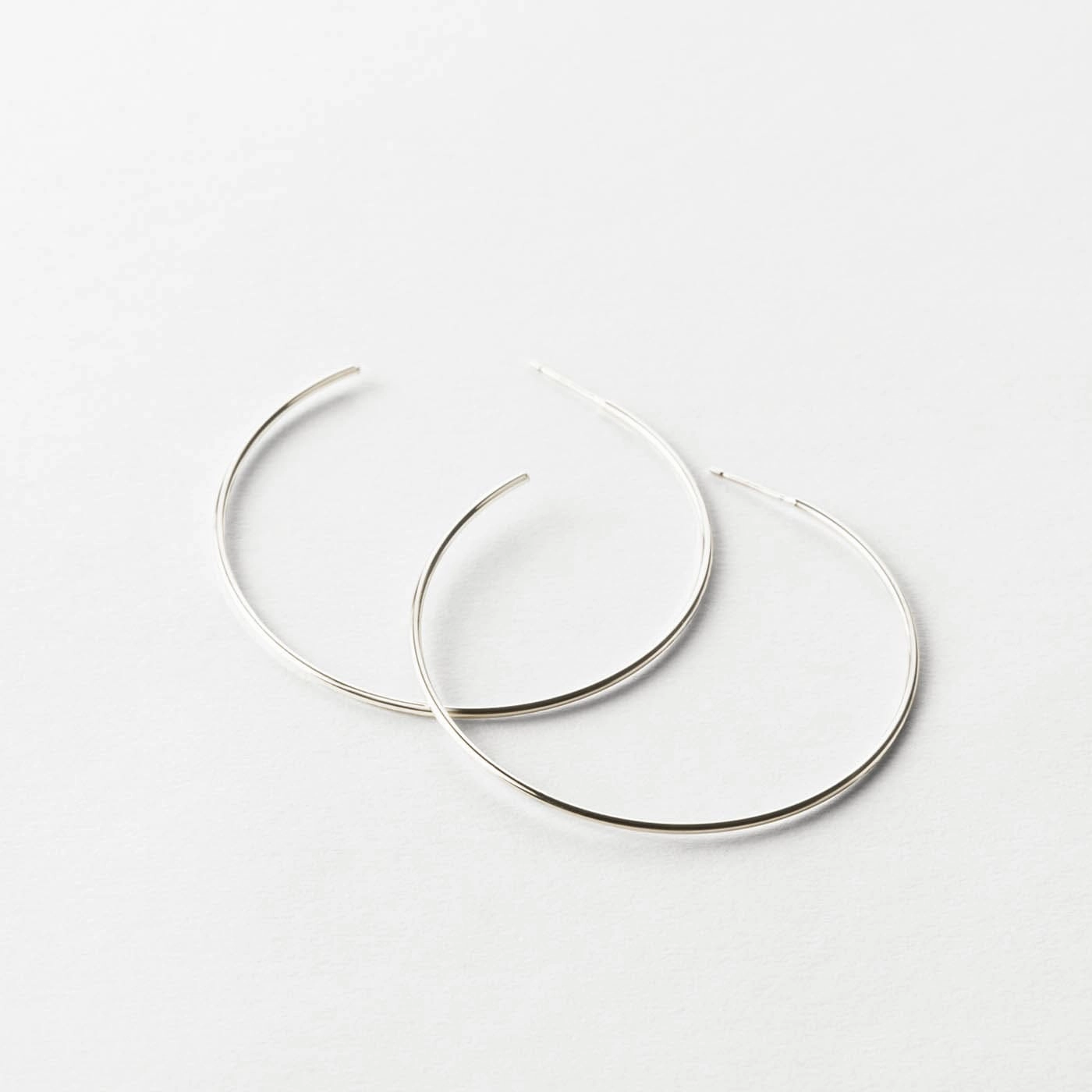 Polished Spark Layered Fit Amelia Hoops