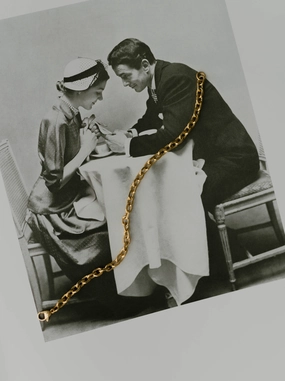 Independent Designer Rare Sight Anchor Link Bracelet ?C Gold