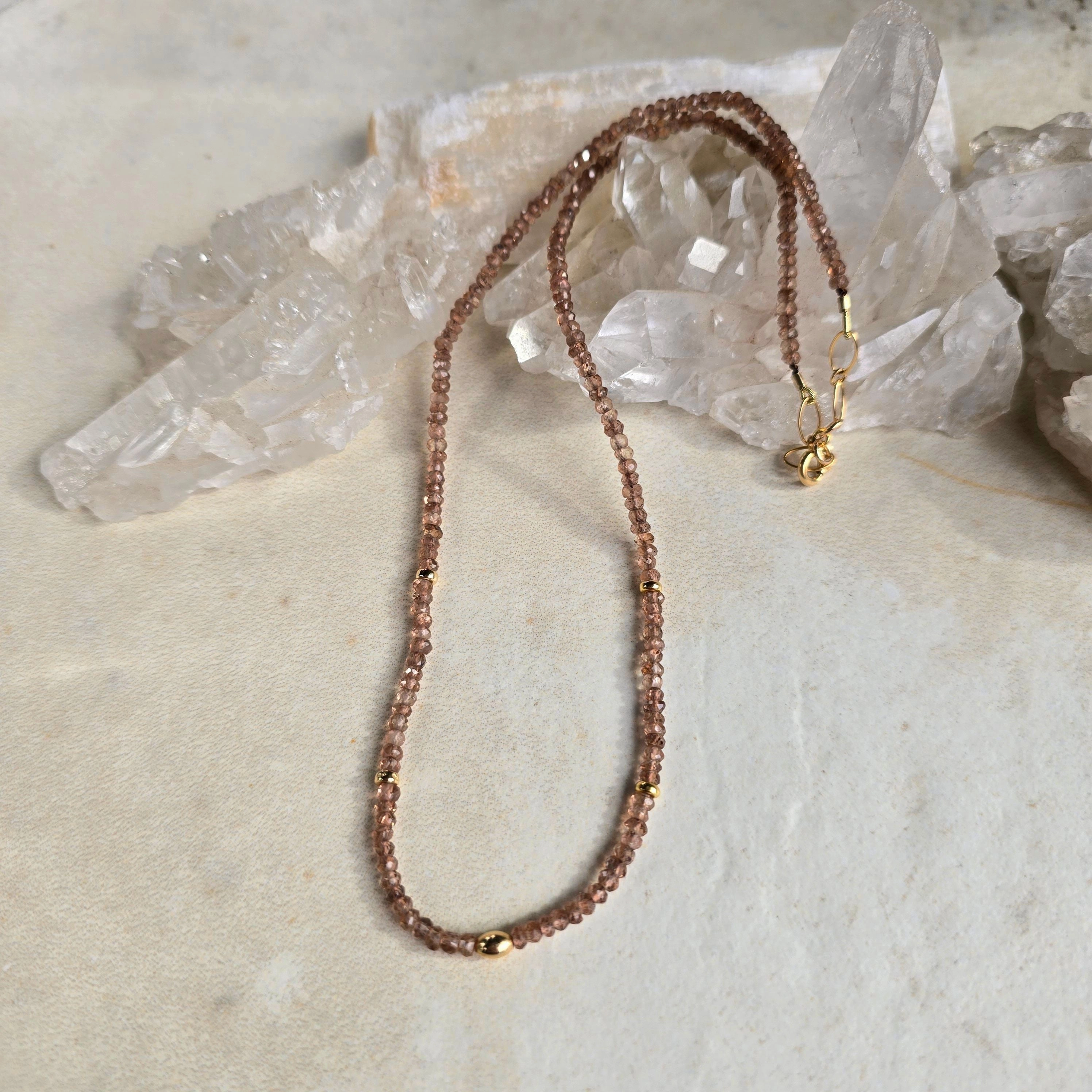 Pretty Present Stylish Youth Andalucite Necklace