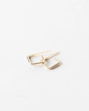 Annie Huggie Hoops Bold Shine Pieces Vivid Finish