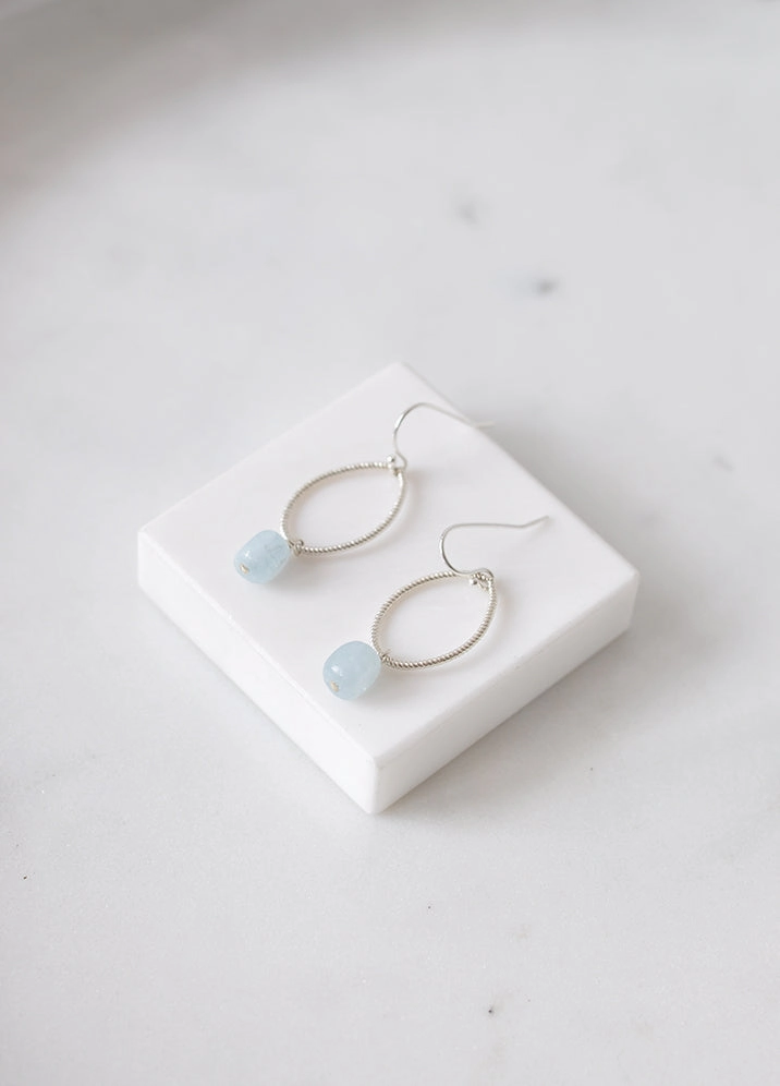 Annika Earrings Round Ornament