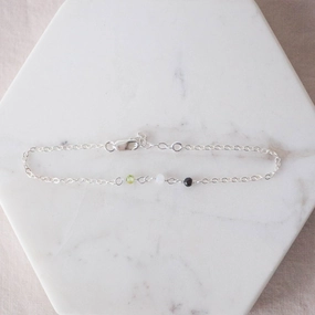 Peak Elegance Heirloom Tale Aromantic Pride Bracelet