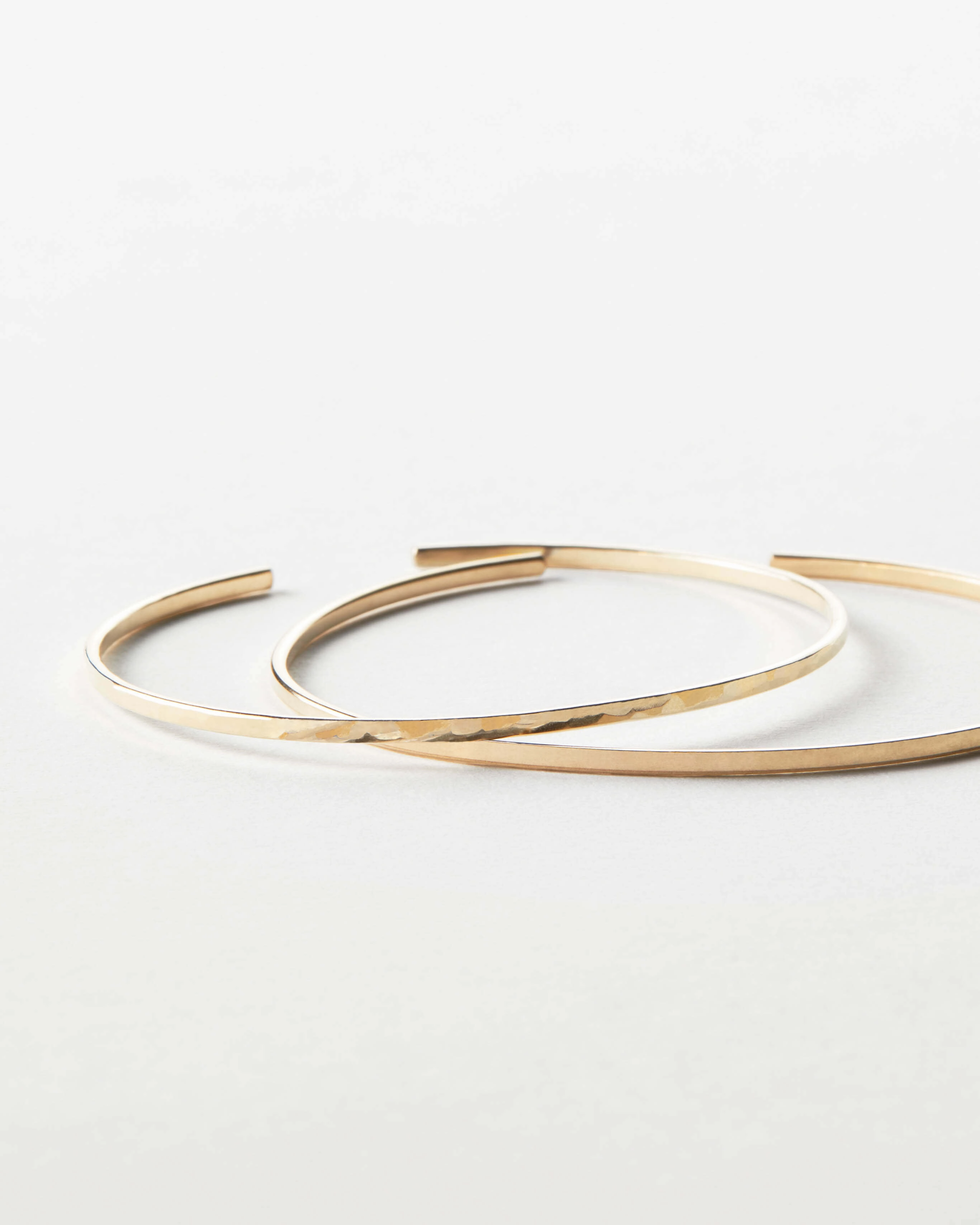 Thin Cuff Bracelet Delicate Layer