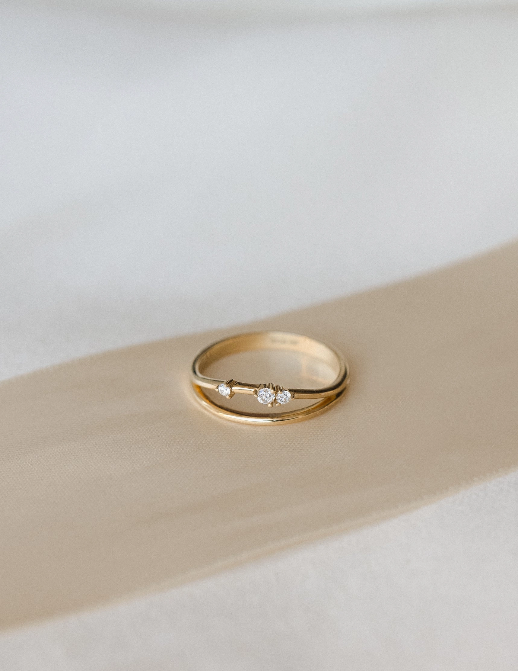 Bright Touch Eclipse Diamond Ring