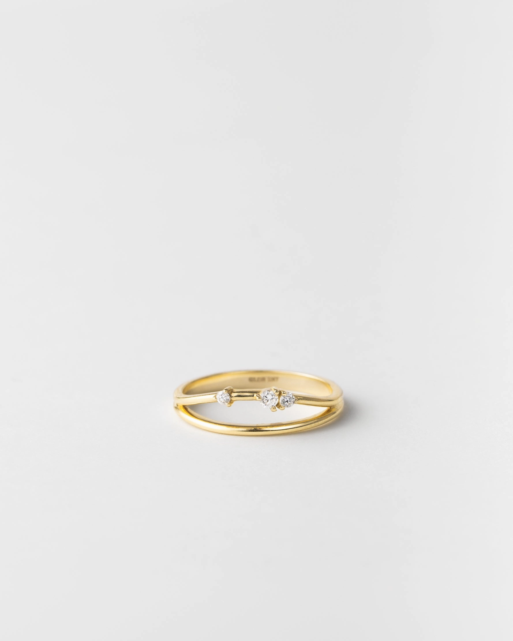 Eclipse Diamond Ring Candid Shot