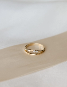 Bright Touch Eclipse Diamond Ring