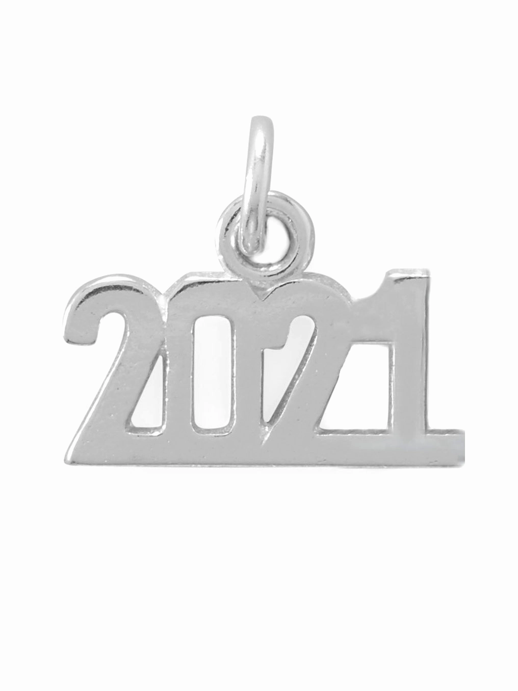 Class of 2021 Charm Sterling Silver Cool Form Party Moment