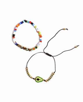 Bright Fusion Avocado Vibes Bracelet