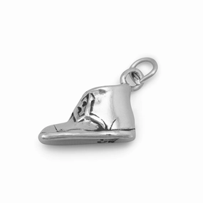 Baby Shoe Charm Sterling Silver, Made in the USA Classic Pairing Signature Piece