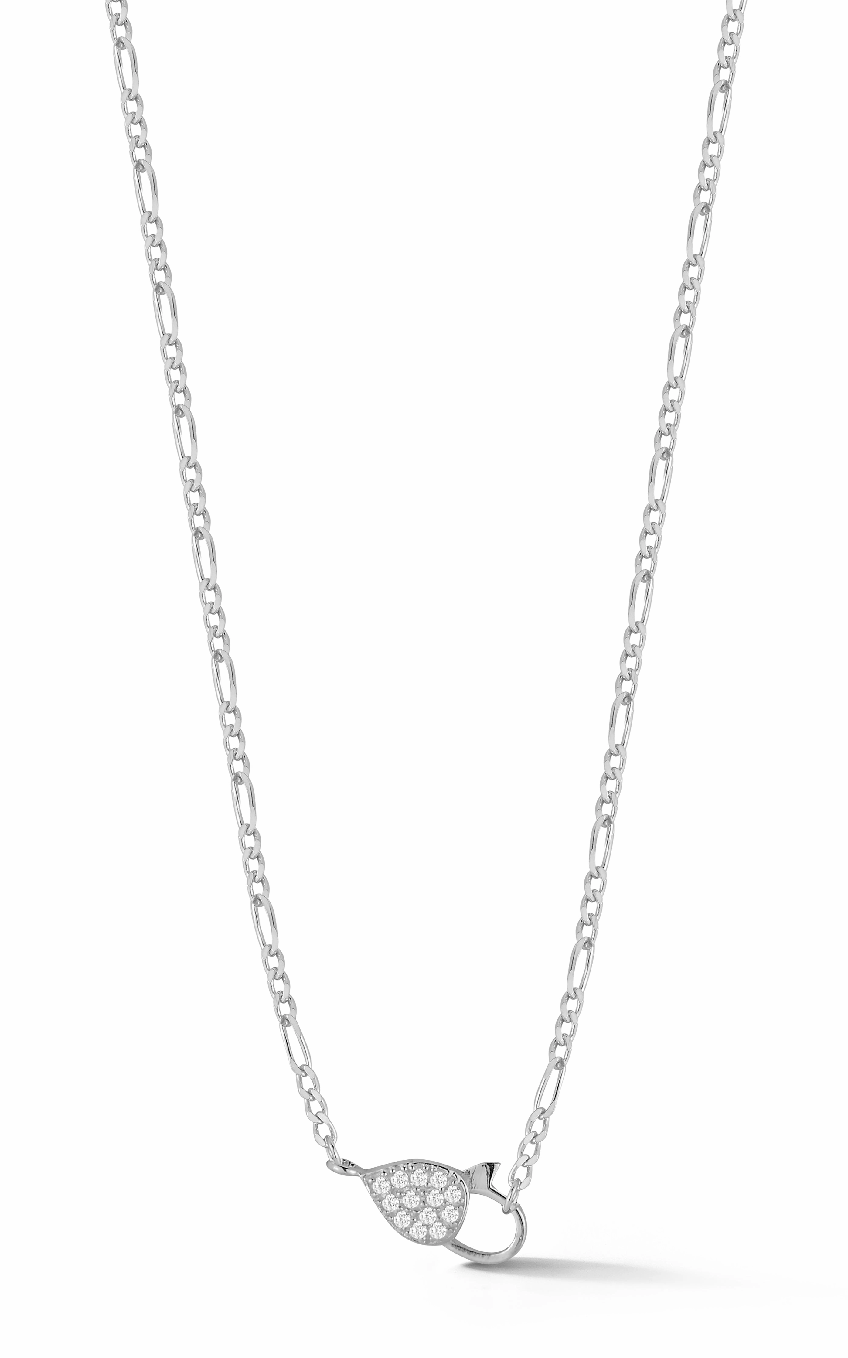 Pav?? Clasp Link Necklace college student