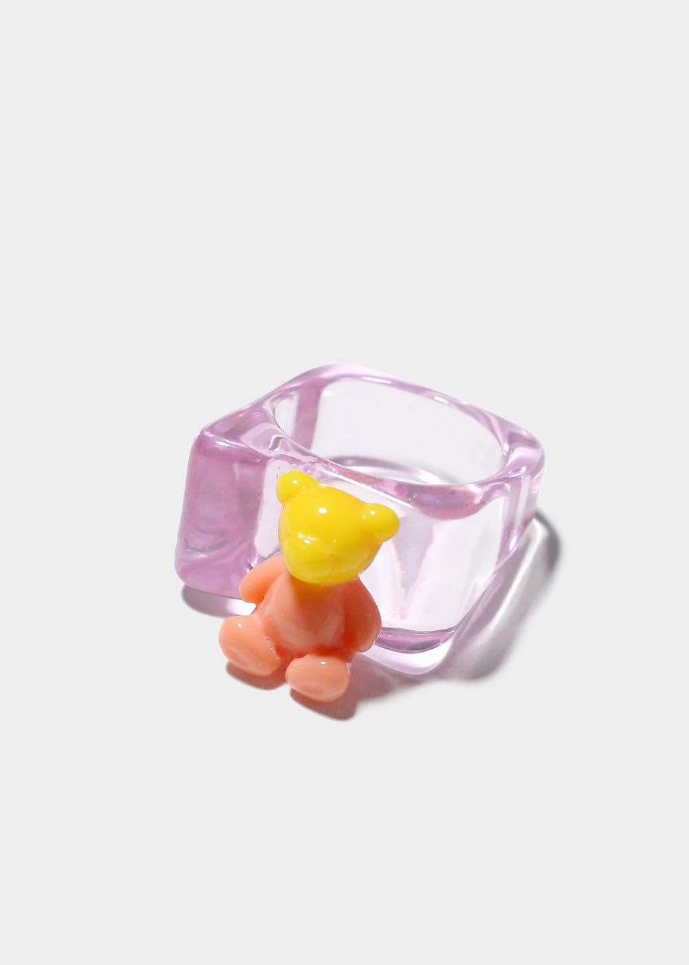 Plastic Bear Ring Modern Appearance