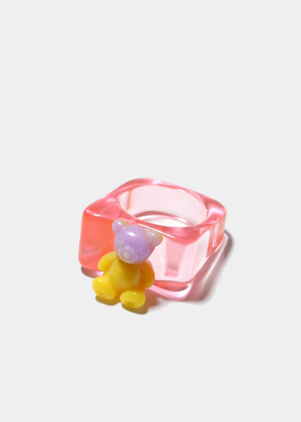 Designer Product Lovely Style Plastic Bear Ring