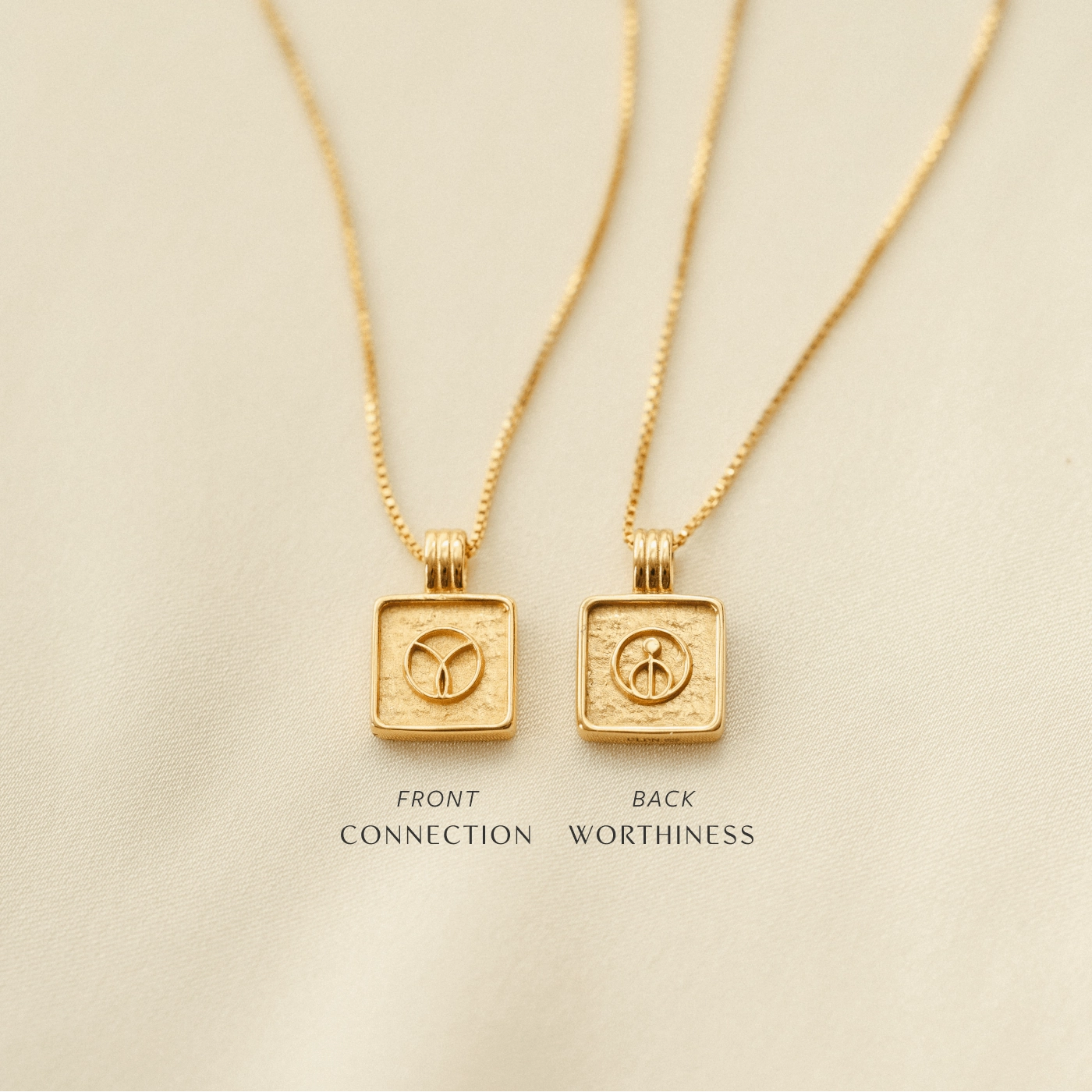 Enneagram Type Two Necklace Luxe Touch Fresh Design