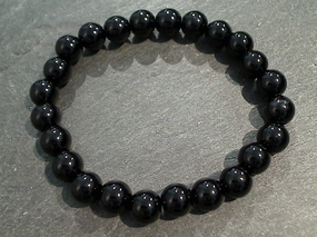 Head Turner Black Onyx  8MM Stretch Bracelet