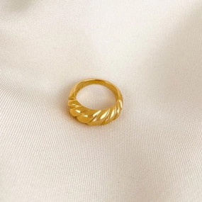 Avery Croissant Ring Crisp Accent Exclusive piece