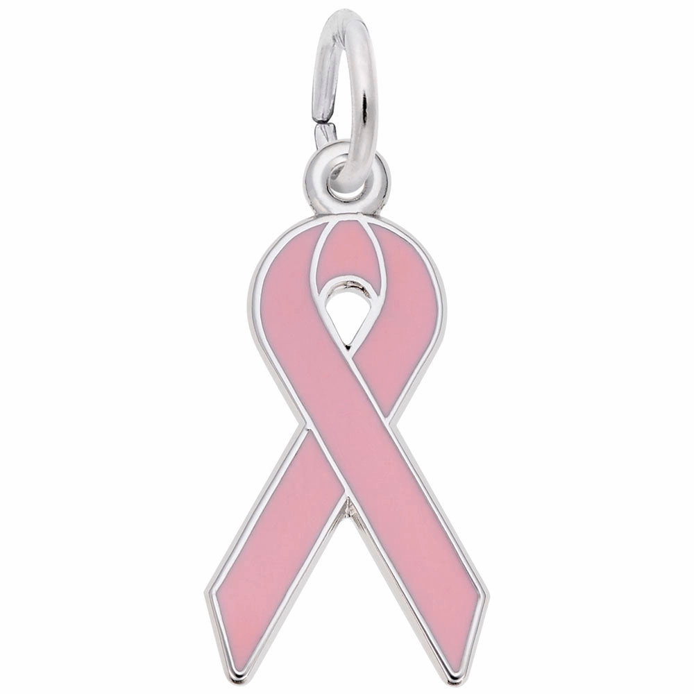 Breast Cancer Awareness Ribbon Charm Timeless Feature Elegant Style Pieces