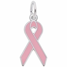 Breast Cancer Awareness Ribbon Charm Timeless Feature Elegant Style Pieces