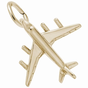 Plane Charm Delicate Glam