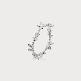 Butterfly Diamond Ring Party time