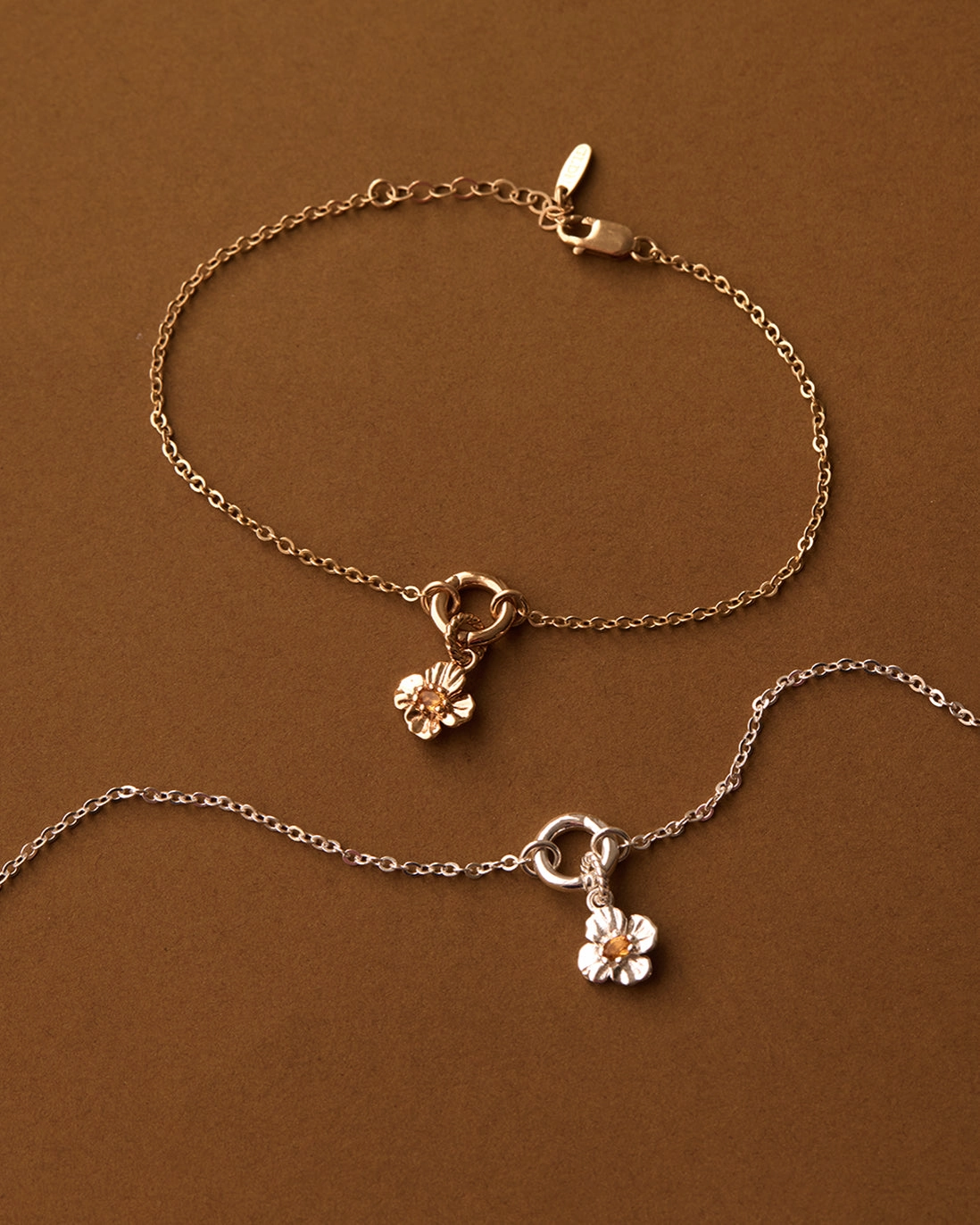 California Poppy Charm Bracelet All Style