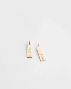 Extra Monaco Tag - 5.5x16mm (etsy) Fresh Elements