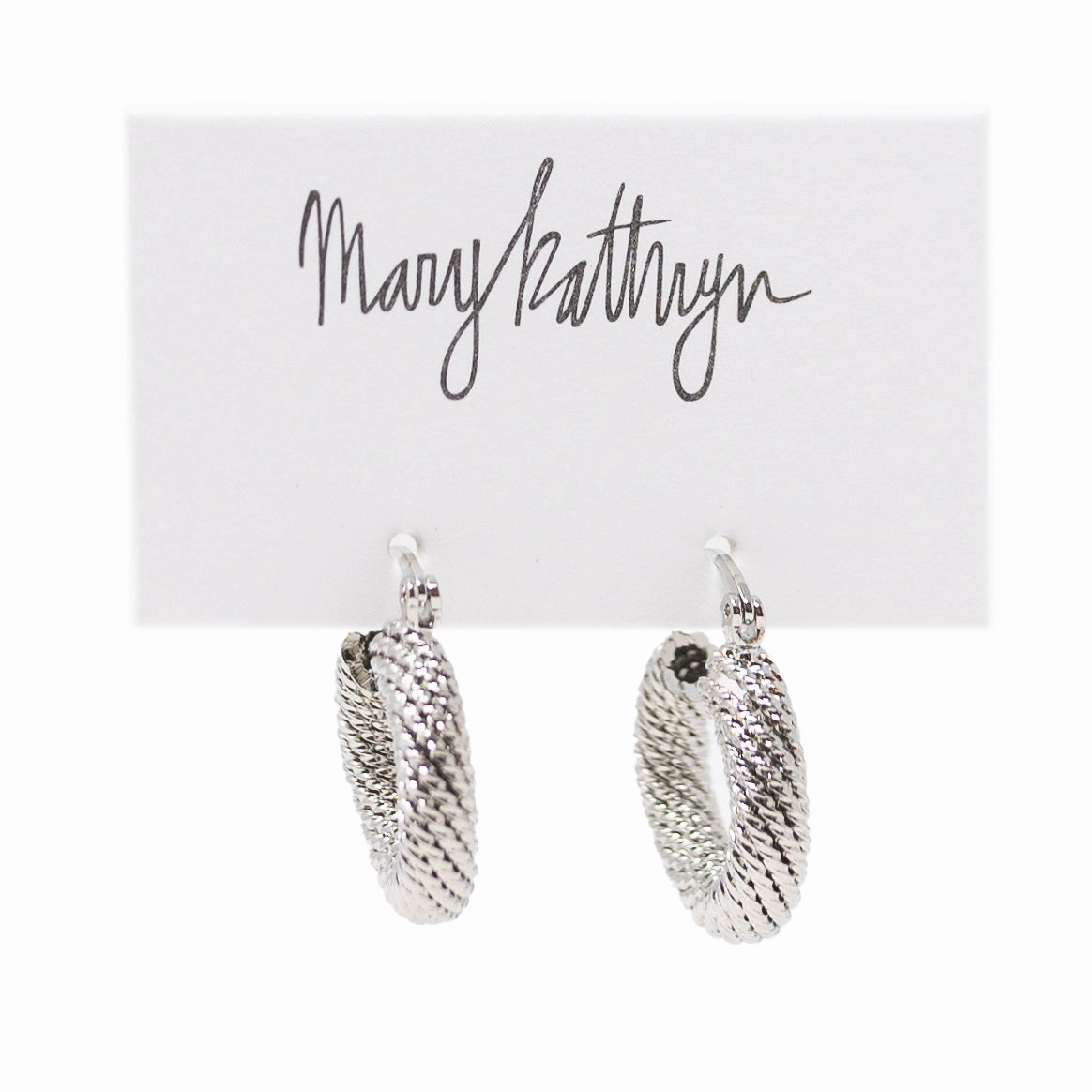 Splendid Jewelry Formal Jewelry Carol Textured Hoops