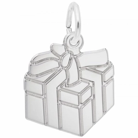 Minimal Radiance Expressive Style Gift Box Charm