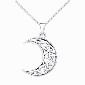 Celtic Knot Moon Modern Look