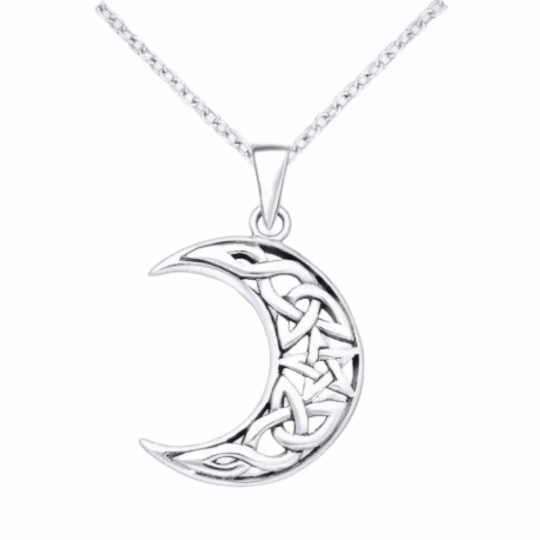 Celtic Knot Moon Modern Look
