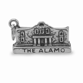 Everyday Edge The Alamo Mission Charm Sterling Silver
