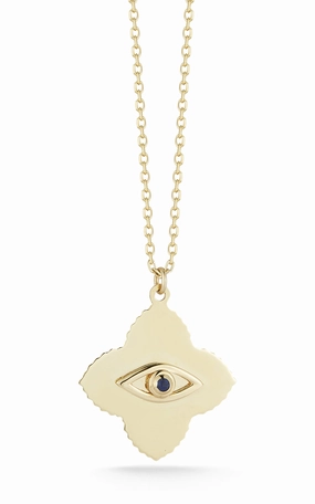 Evil Eye X Clover Necklace Wonderful Present