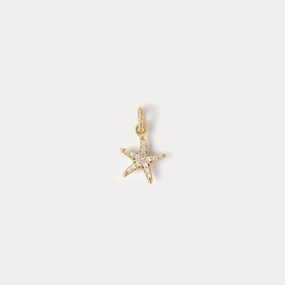 Classic Edge Pav?? Starfish Charm