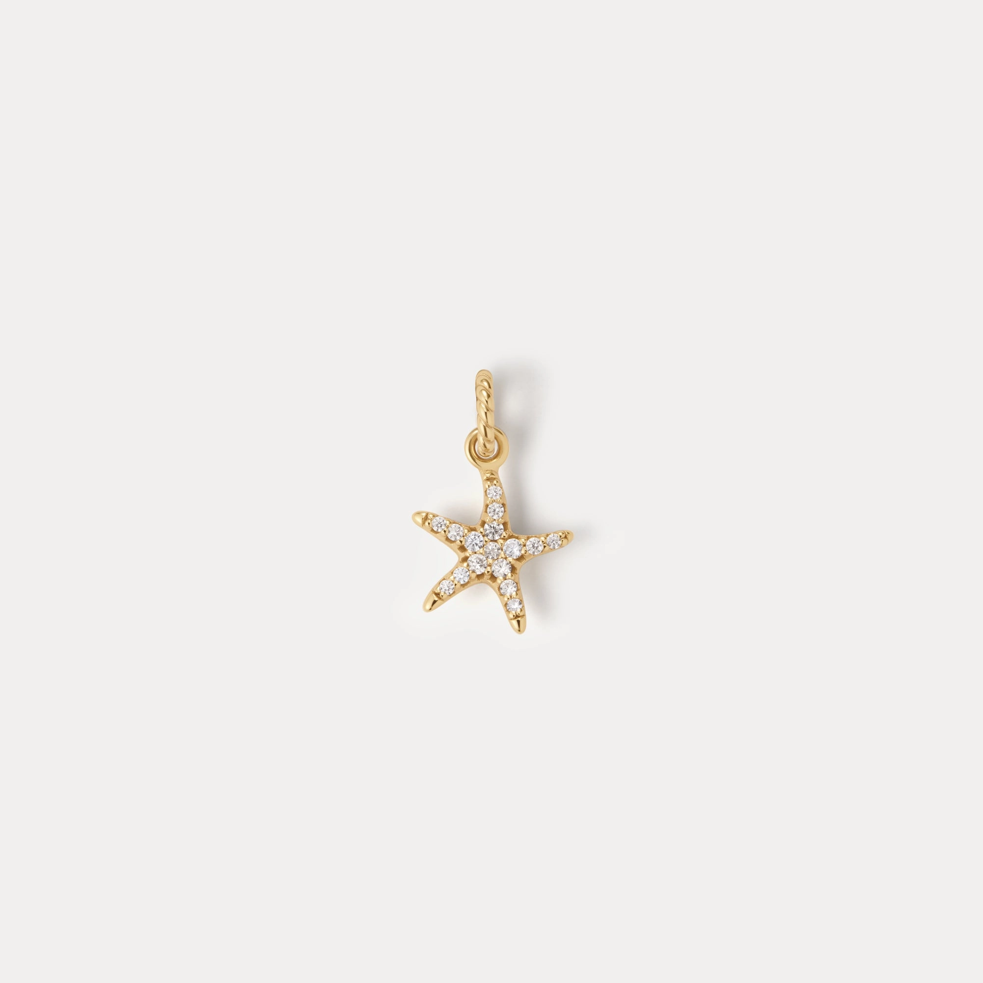 Classic Edge Pav?? Starfish Charm