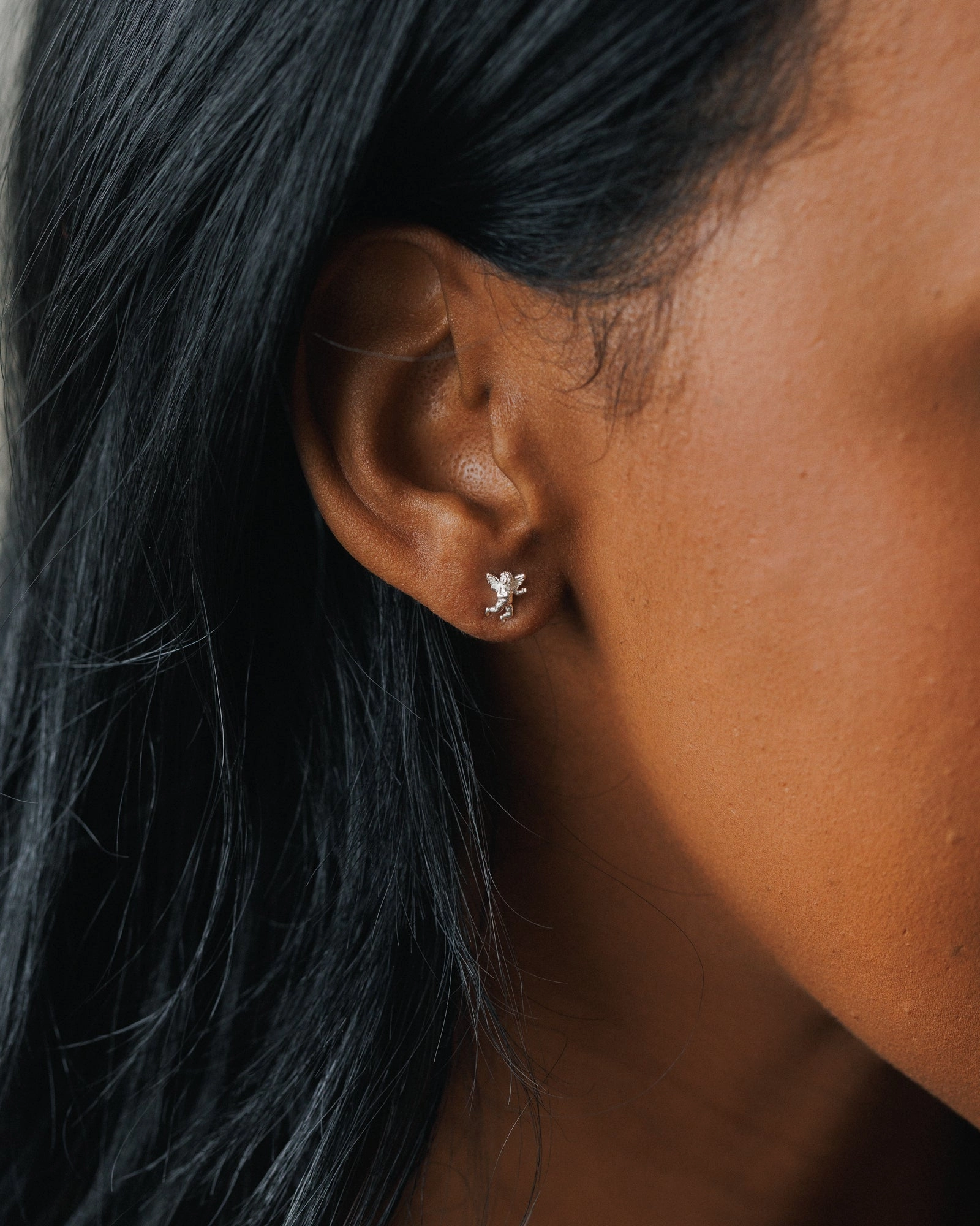 Exquisite Style Cherub Studs