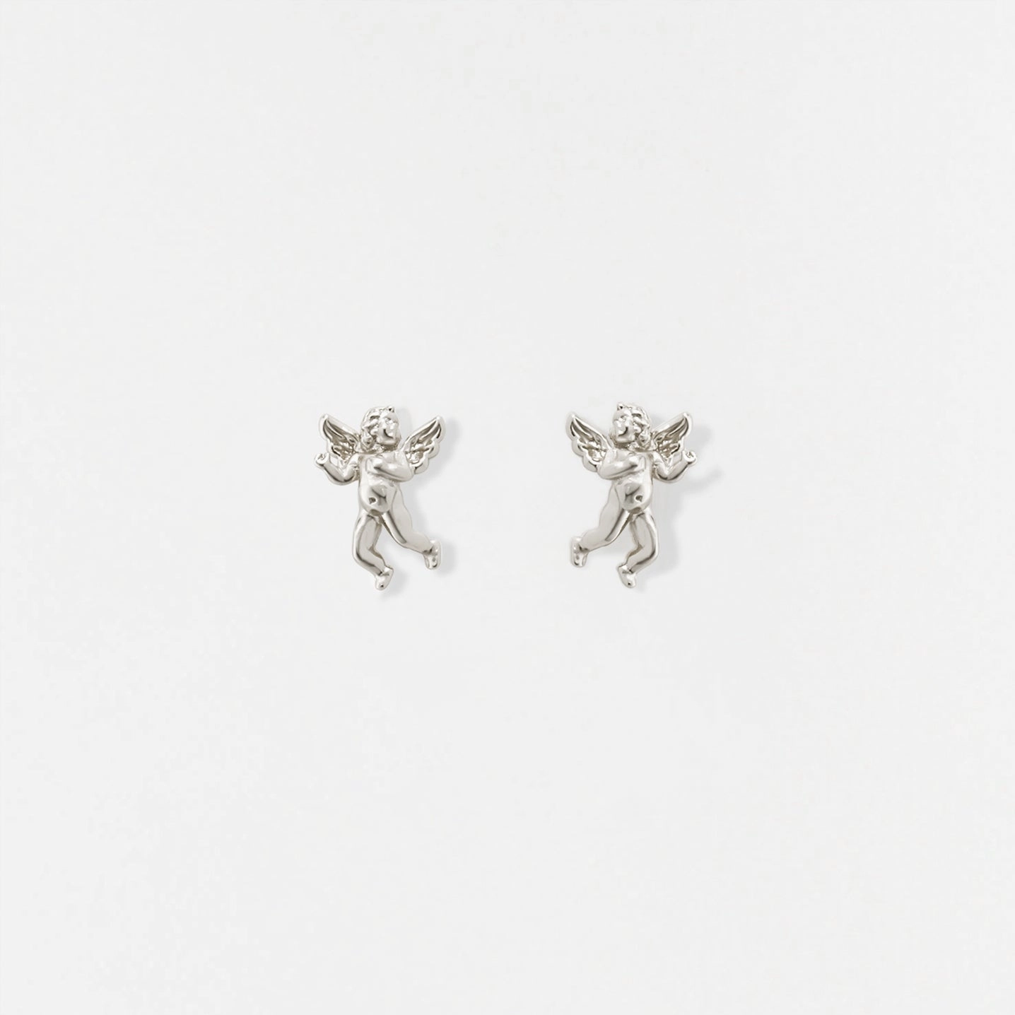 Cherub Studs Distinctive Design Striking Detail