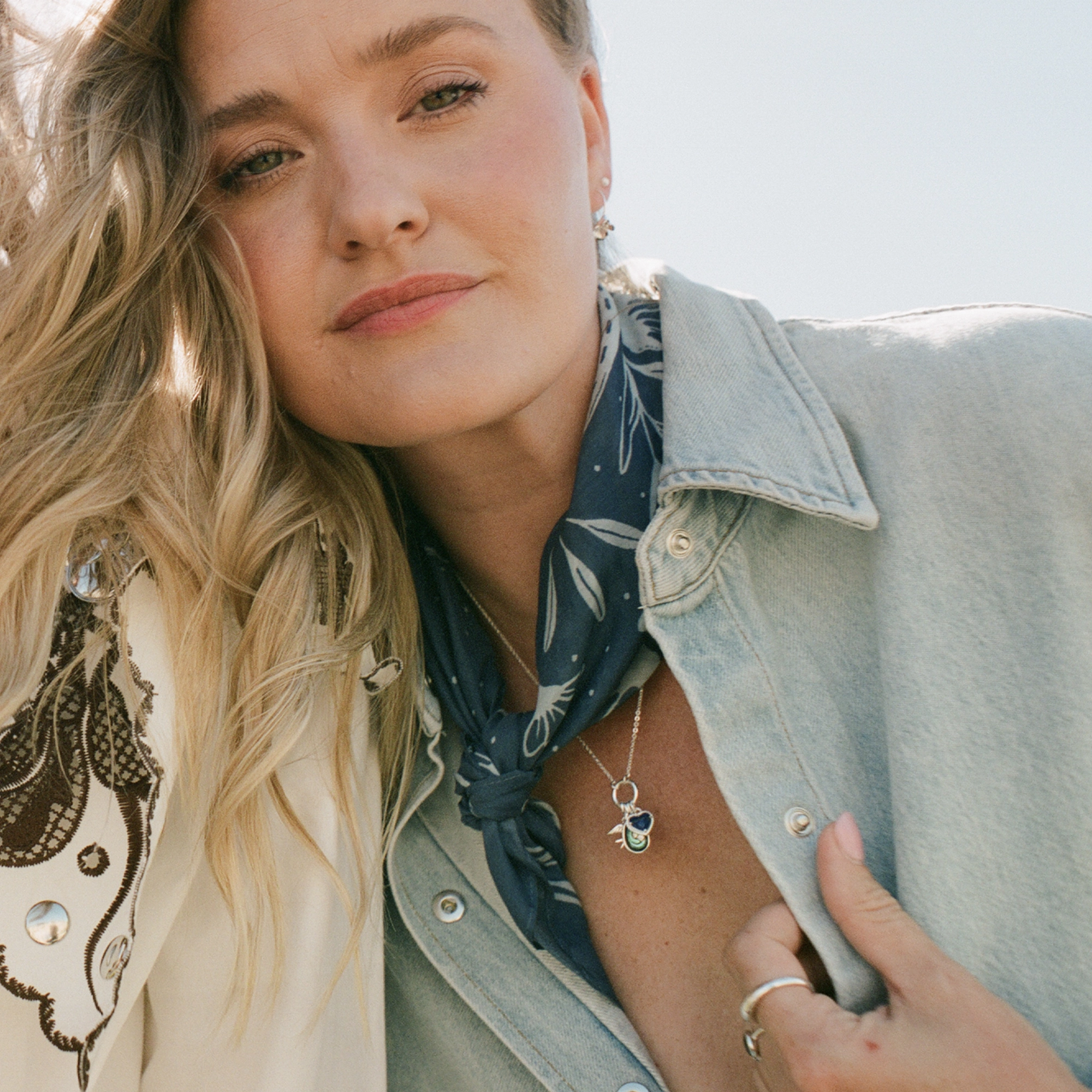 Soft Finish Clean Accent Swallow Charm