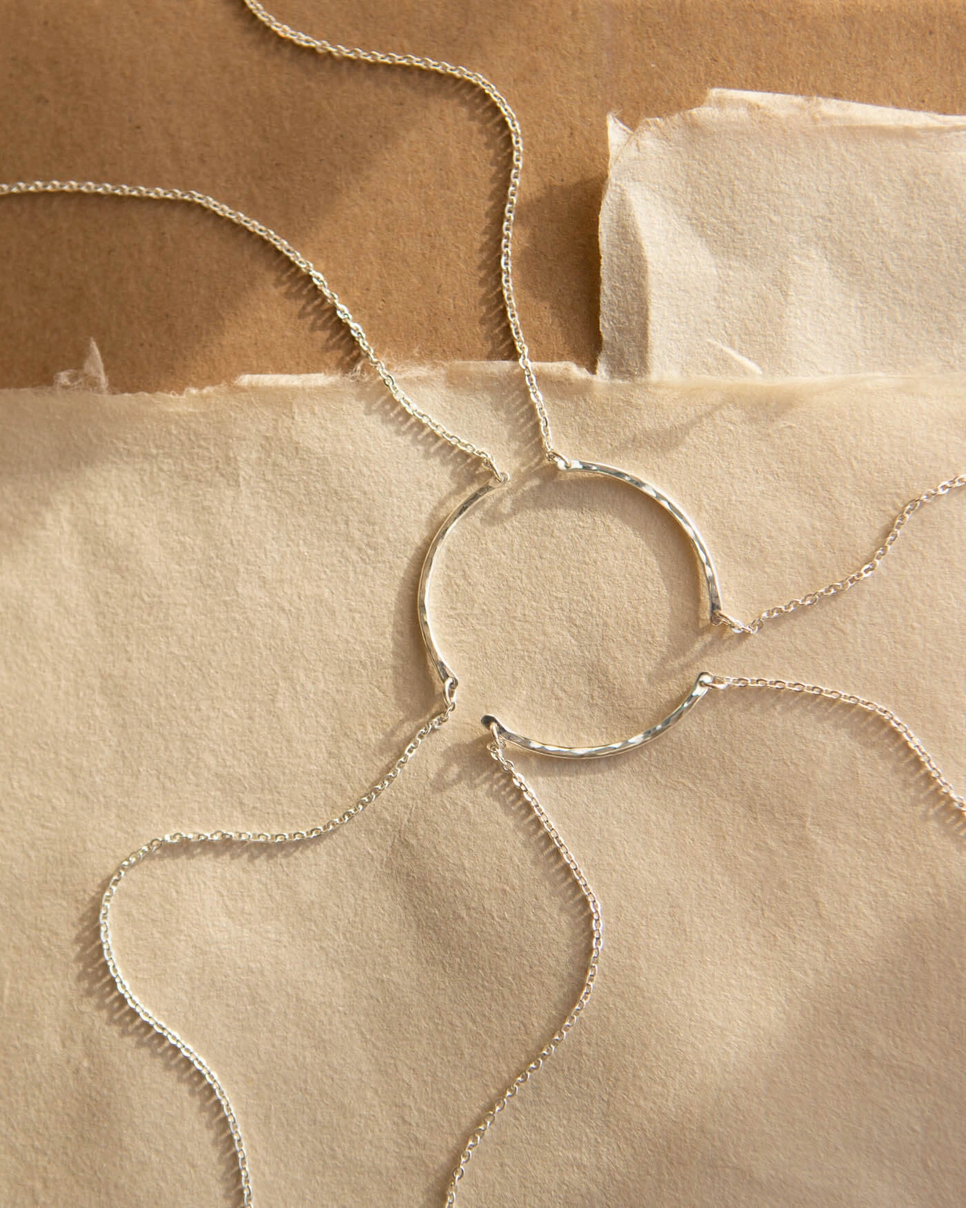 Endless Circle Friendship Necklace Sets Elegant Flow Office Ready