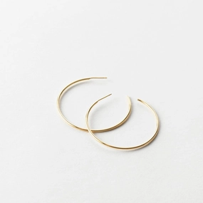 Refined Accent Timeless Detailing Harriet Hoops