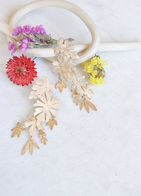 Jardin Luxuriant Earrings Sophisticated Style Gorgeous Design