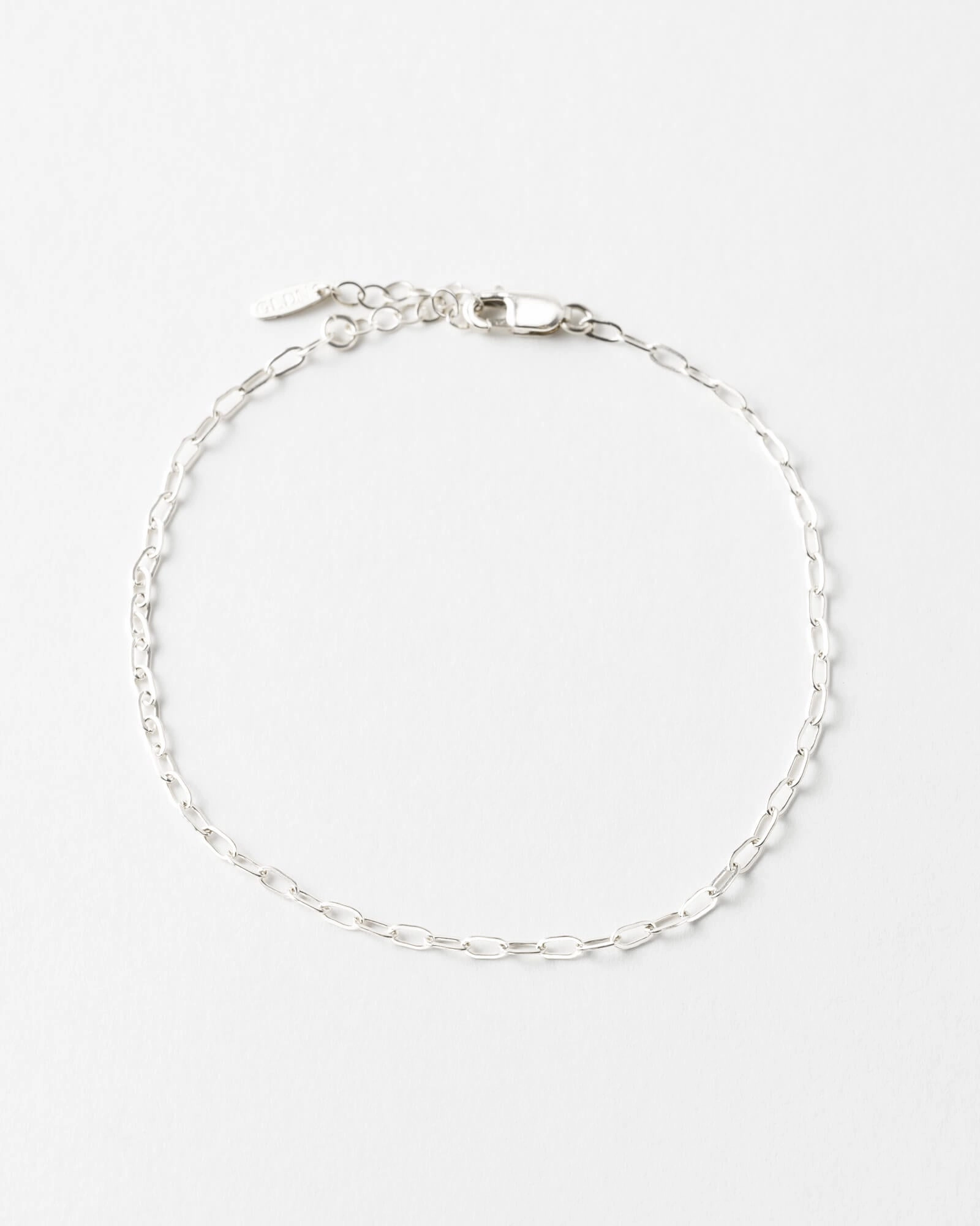 Minimal Aesthetic Mini Paperclip Chain Bracelet
