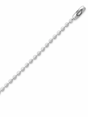 316L Surgical Stainless Steel Bead Chain 2.5mm width Hypoallergenic Daily Essentials
