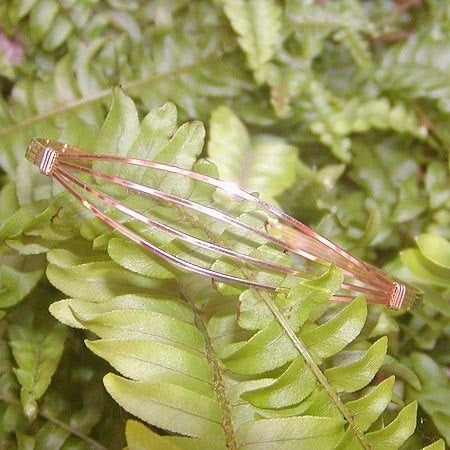 Simple 4-strand Spread Gold Filled Wire Wrapped Bracelet  SSSS Open Joyful Accent