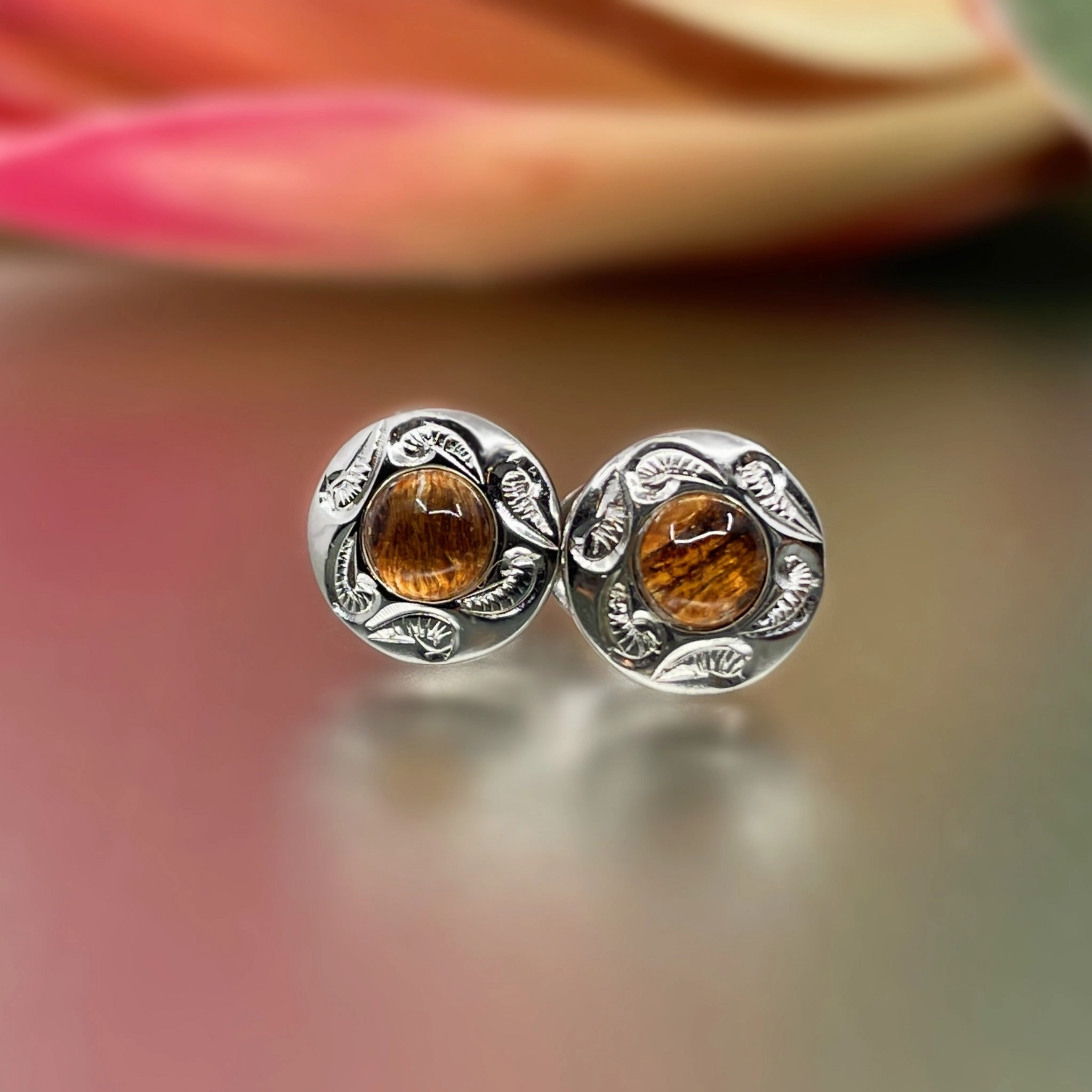 Manini Koa Wood Pendant or Earrings Substantial Trinket Glossy Adornment