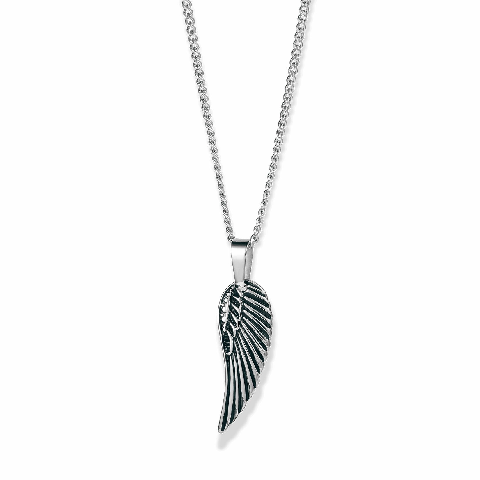 Night Out The Silver Wing Pendant - Essentials Collection