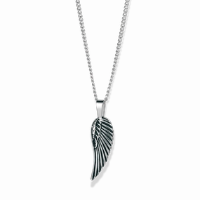 Night Out The Silver Wing Pendant - Essentials Collection