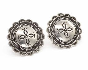 Lloyd Nelson Rocking Horse Ranch Sterling Silver Earrings Vibrant Touch Versatile Accent