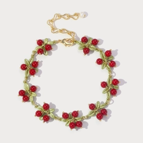 Zenith Of Style Modern Heritage Cranberry Bracelet