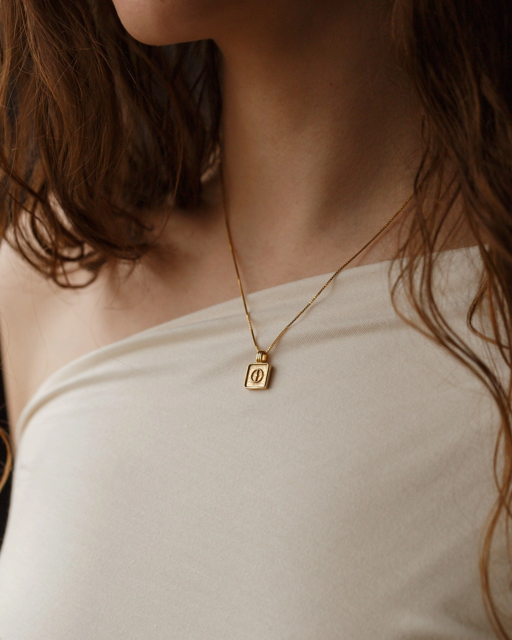 Enneagram Type One Necklace Statement Form